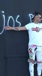 Soy un guerrero artístico letal – Street-Art in Barcelona: Szene aus dem Art-Is-Trash-Video von Francisco de Pájaro