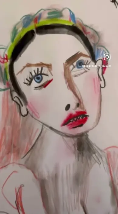 Te pinto – Street-Art in Barcelona: Szene aus dem Art-Is-Trash-Video von Francisco de Pájaro