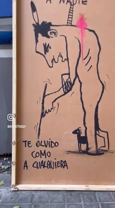 Te quiero – Street-Art in Barcelona: Szene aus dem Art-Is-Trash-Video von Francisco de Pájaro