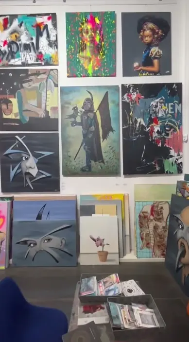 Trash wars es – Street-Art in Barcelona: Szene aus dem Art-Is-Trash-Video von Francisco de Pájaro