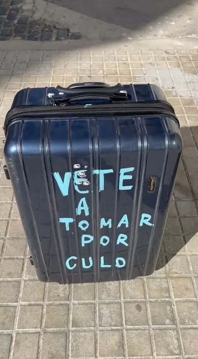 VETE www. es – Street-Art in Barcelona: Szene aus dem Art-Is-Trash-Video von Francisco de Pájaro