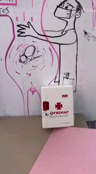Voy a ser mamá – Street-Art in Barcelona: Szene aus dem Art-Is-Trash-Video von Francisco de Pájaro